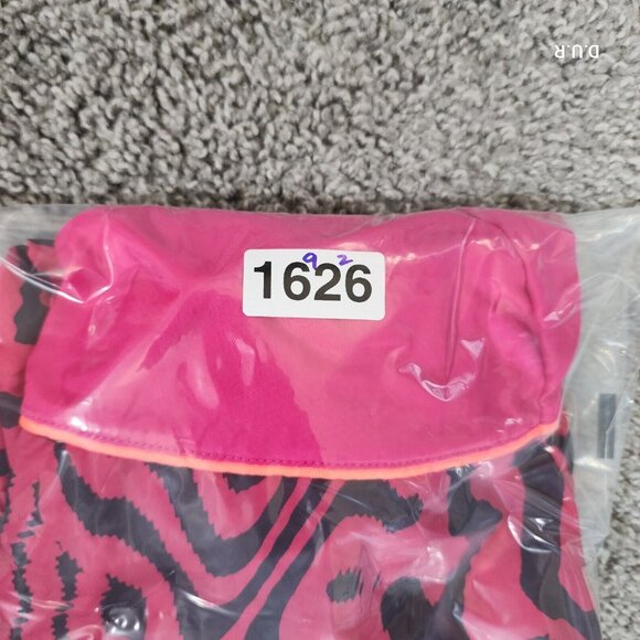 Nike Fireberry Jacket Girls Sz Small Pink Black Tiger Stripe Standard Fit Hooded - Picture 8 of 9